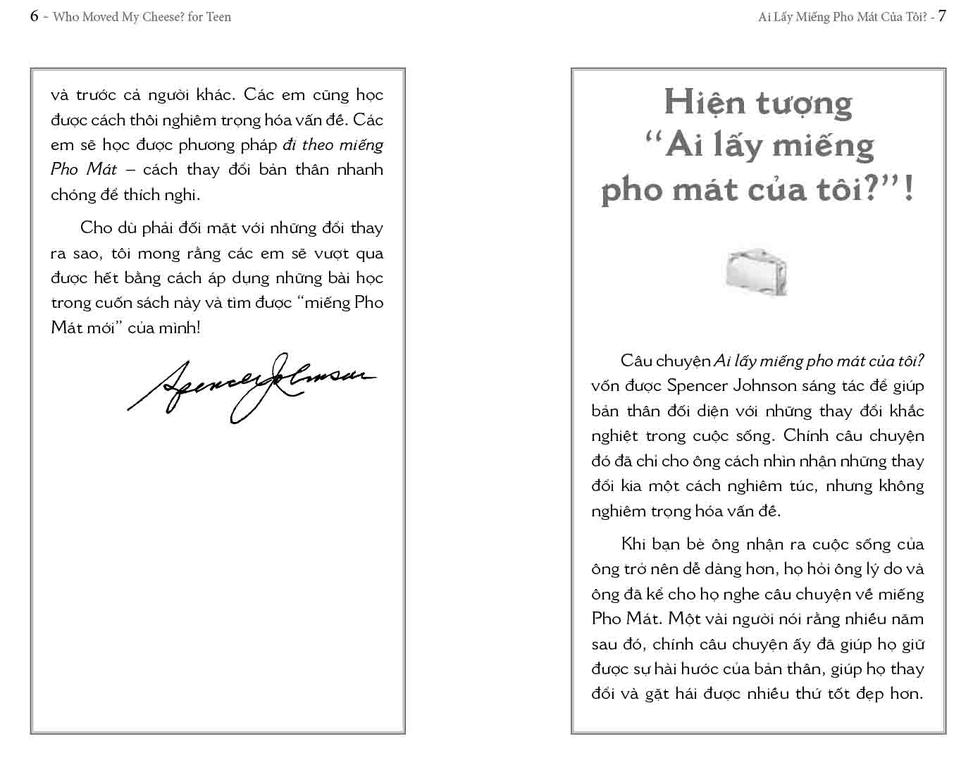 ai lấy miếng pho mát của tôi? - phiên bản dành cho độc giả trẻ