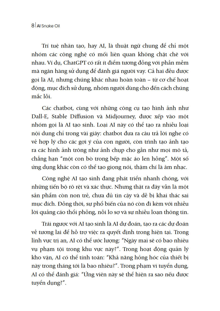 AI - Lợi và Hại - AI Snake Oil