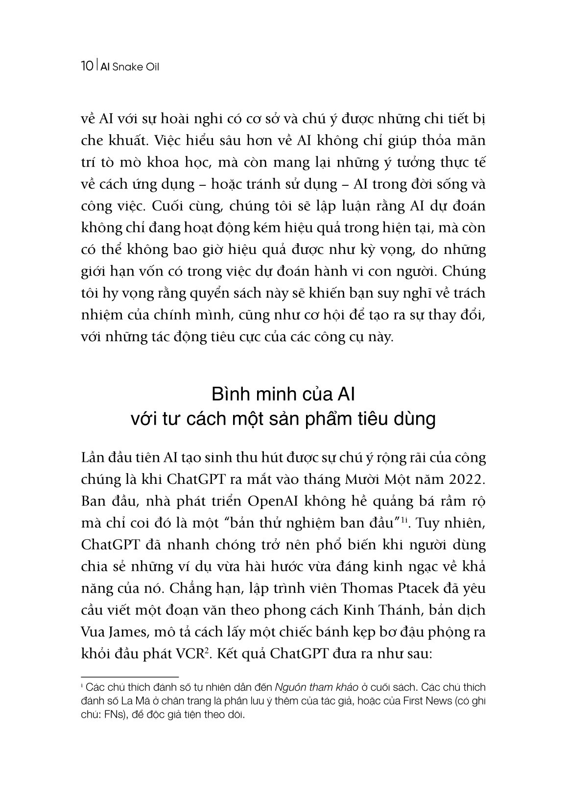 AI - Lợi và Hại - AI Snake Oil