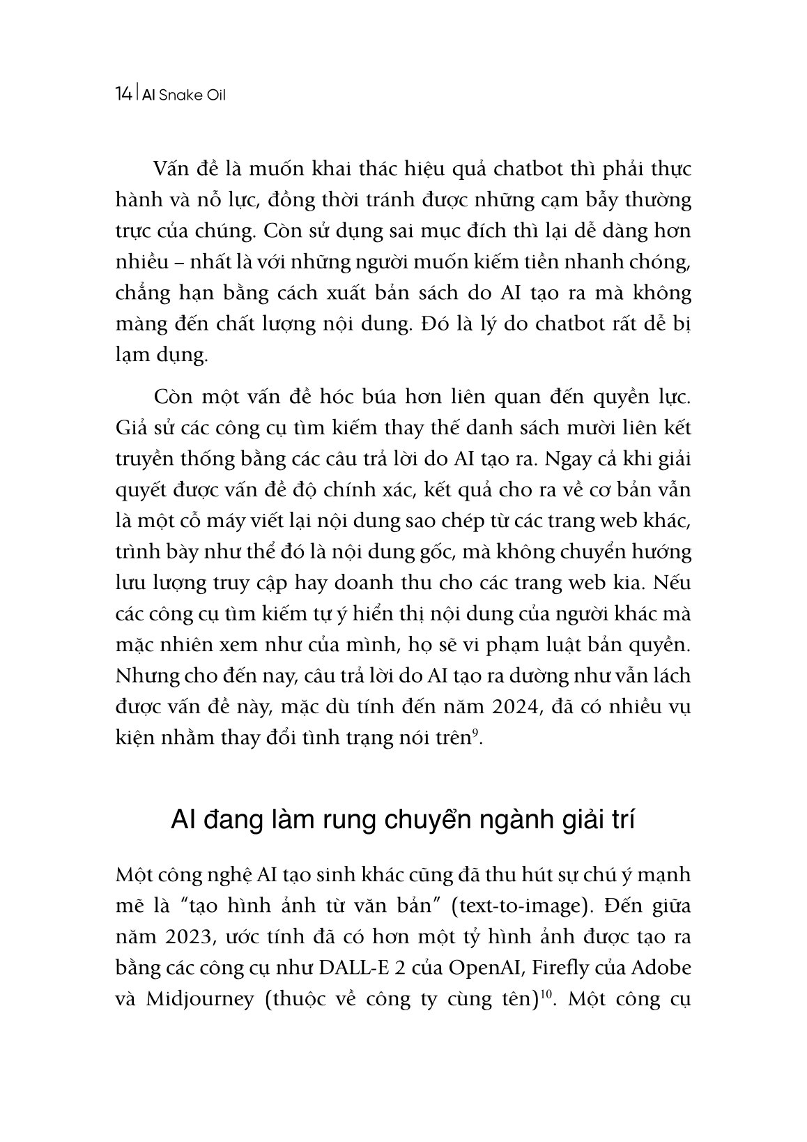 AI - Lợi và Hại - AI Snake Oil