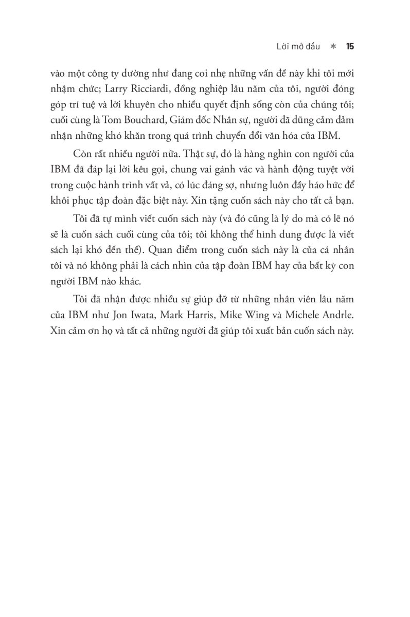 ai nói voi không thể khiêu vũ - phương pháp quản trị và điều hành những công ty khổng lồ nhưng rất linh hoạt