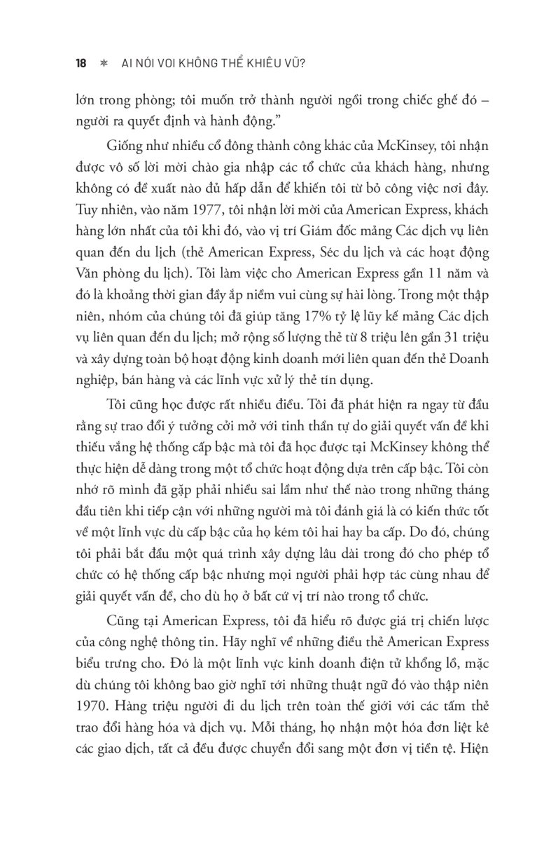 ai nói voi không thể khiêu vũ - phương pháp quản trị và điều hành những công ty khổng lồ nhưng rất linh hoạt