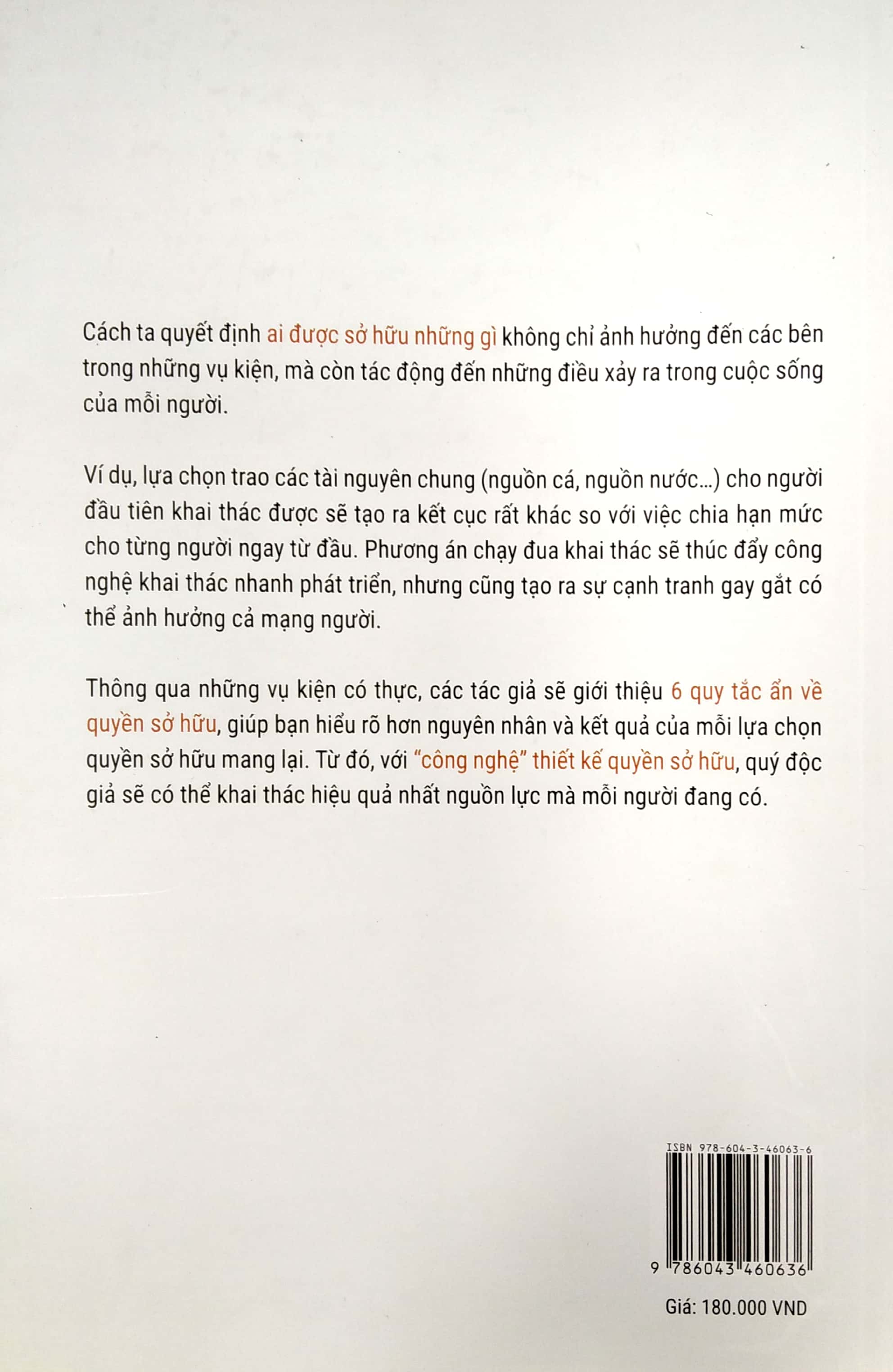 ai sở hữu gì và tại sao - 6 quy tắc ẩn về quyền sở hữu chi phối toàn bộ cuộc sống của chúng ta