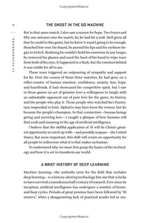 ai superpowers - china, silicon valley, and the new world order