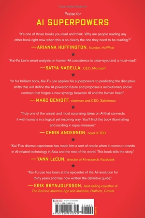 ai superpowers - china, silicon valley, and the new world order