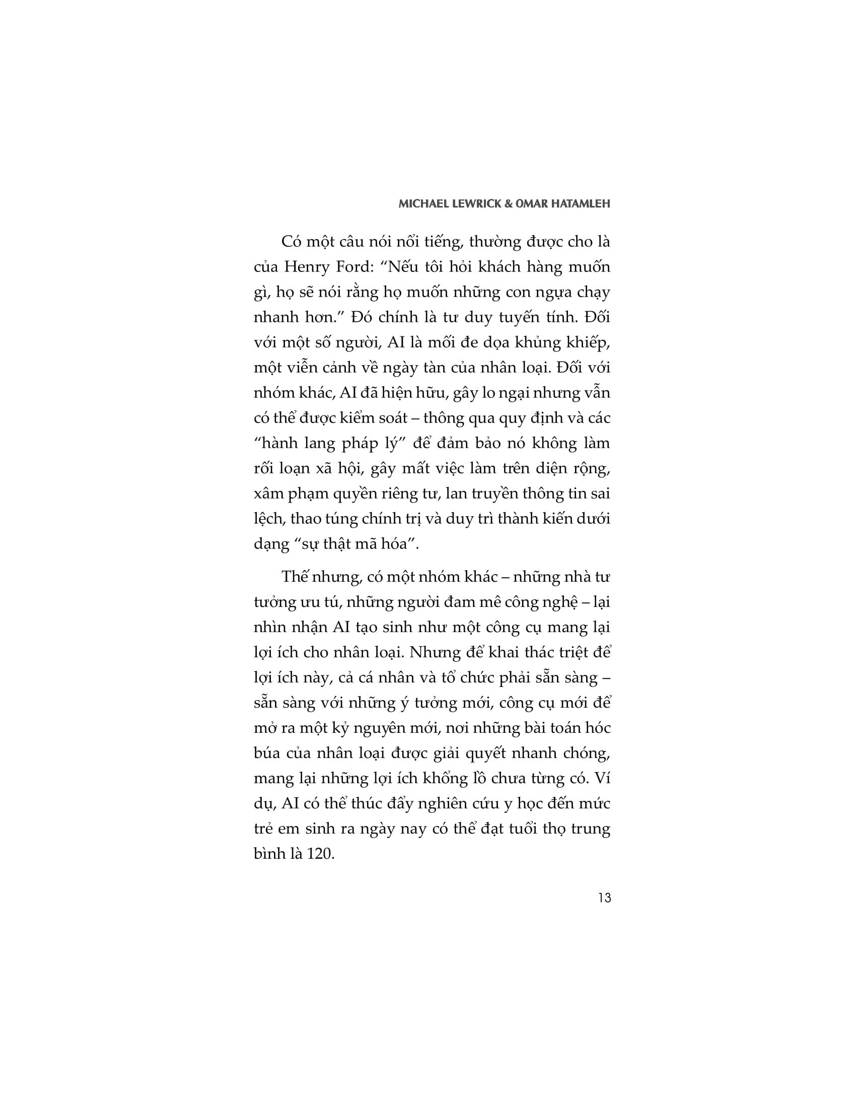 AI Tao Sinh - AI And Innovation