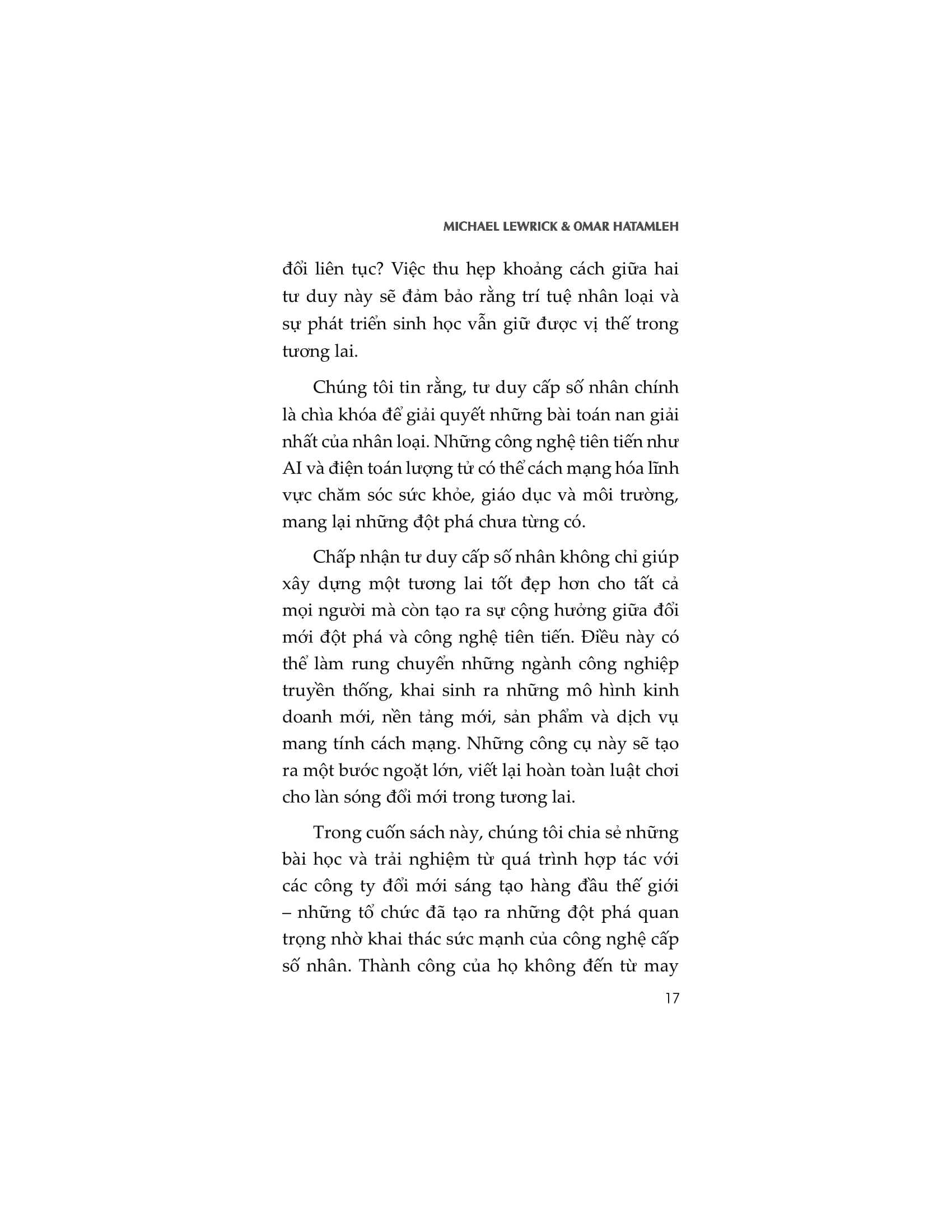 AI Tao Sinh - AI And Innovation