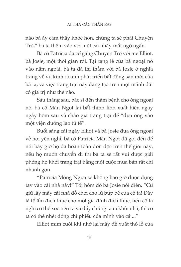 ai thả các thần ra?