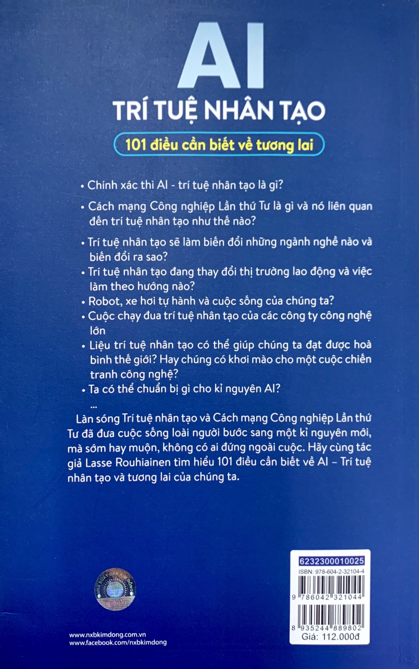 AI - Tri Tue Nhan Tao - 101 Dieu Can Biet Ve Tuong Lai (Tai Ban 2023)