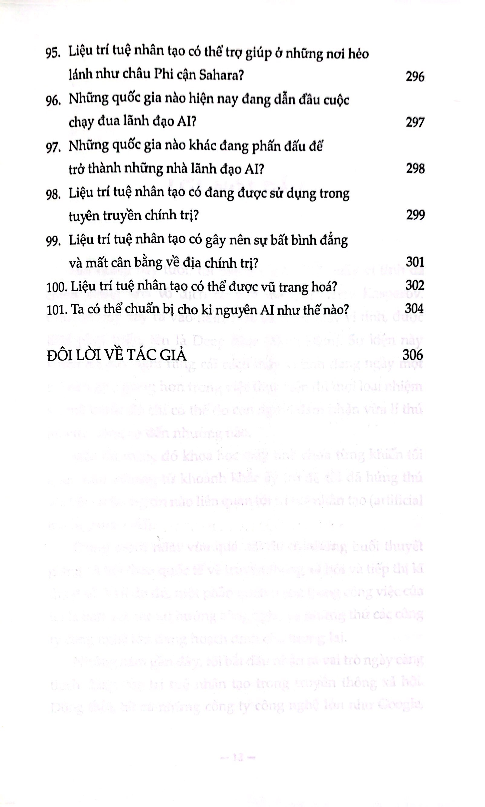 AI - Tri Tue Nhan Tao - 101 Dieu Can Biet Ve Tuong Lai (Tai Ban 2023)