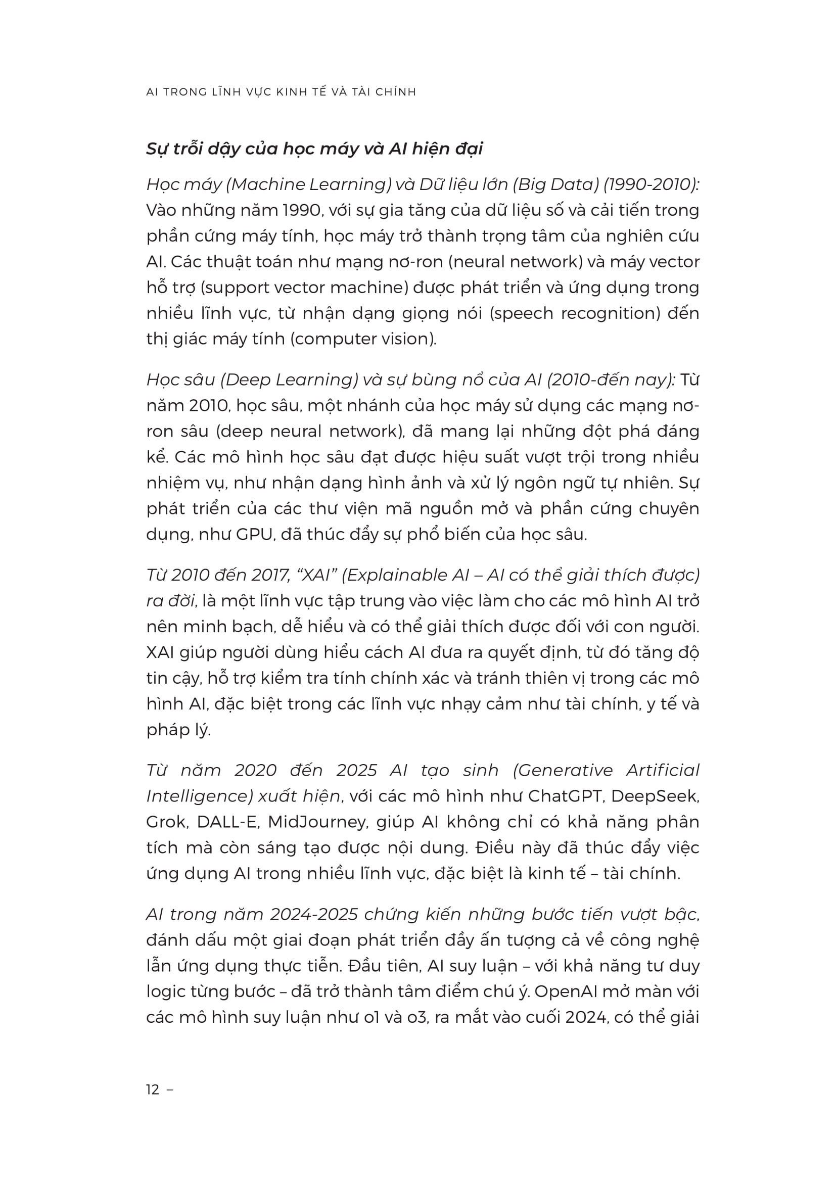 AI Trong Linh Vuc Kinh Te Va Tai Chinh