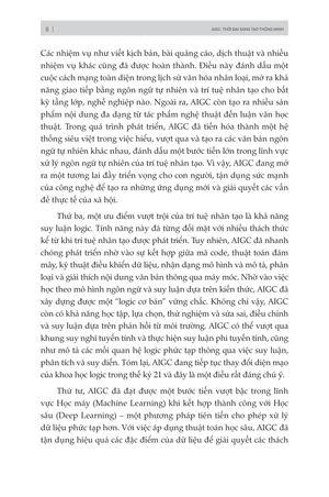 aigc thời đại trí tuệ nhân tạo: cơ hội và rủi ro của một số ngành nghề trong tương lai