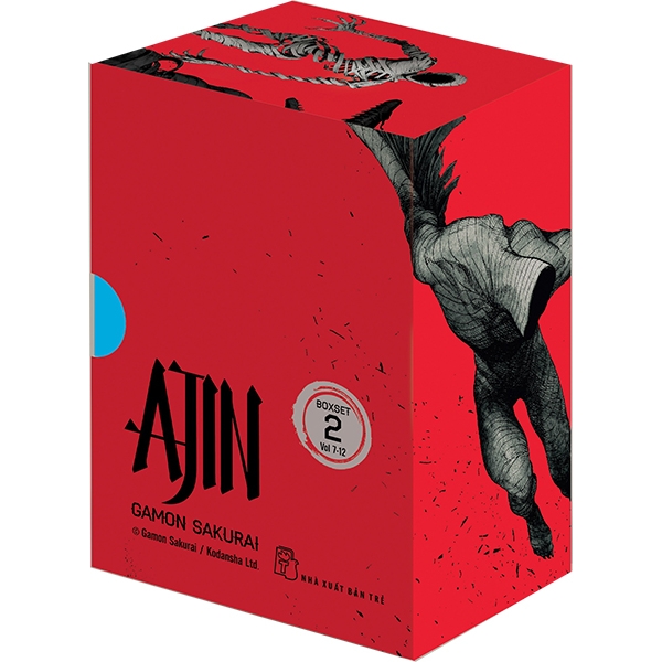 ajin - boxset số 2 (tập 7 đến tập 12) - tặng kèm bookmark