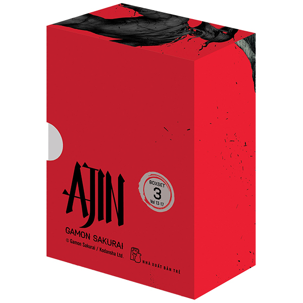 ajin - boxset số 3 (tập 13 đến tập 17) - tặng kèm bookmark