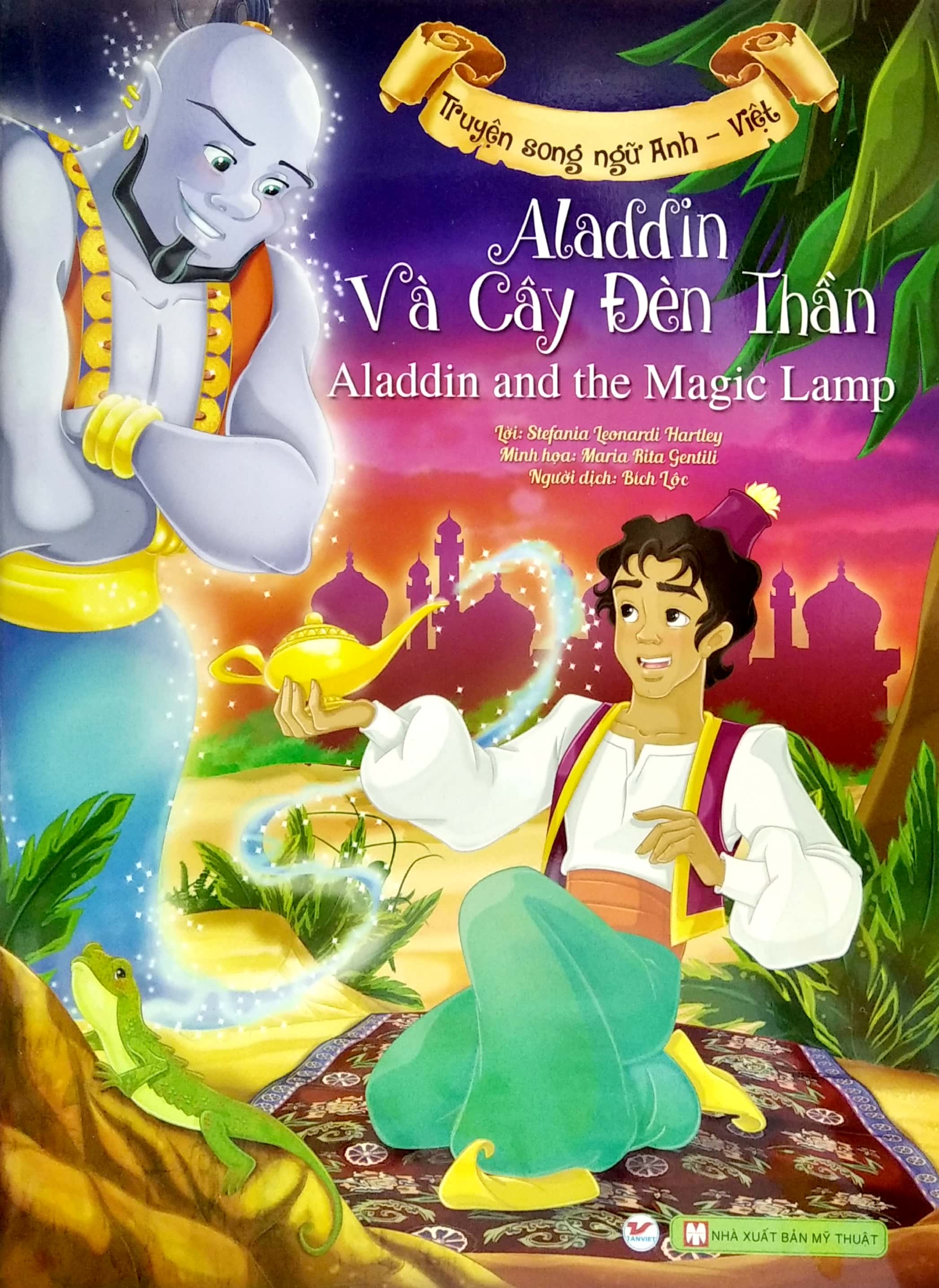 aladdin và cây đèn thần (song ngữ anh - việt)
