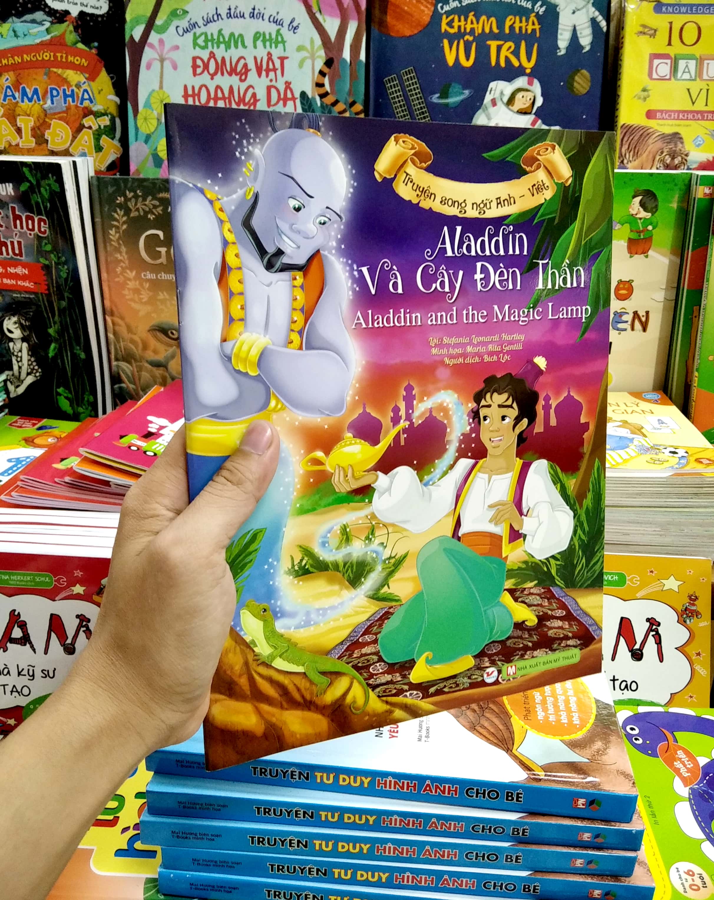 aladdin và cây đèn thần (song ngữ anh - việt)