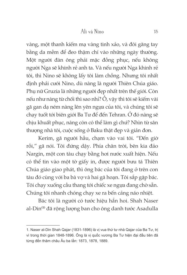 ali và nino