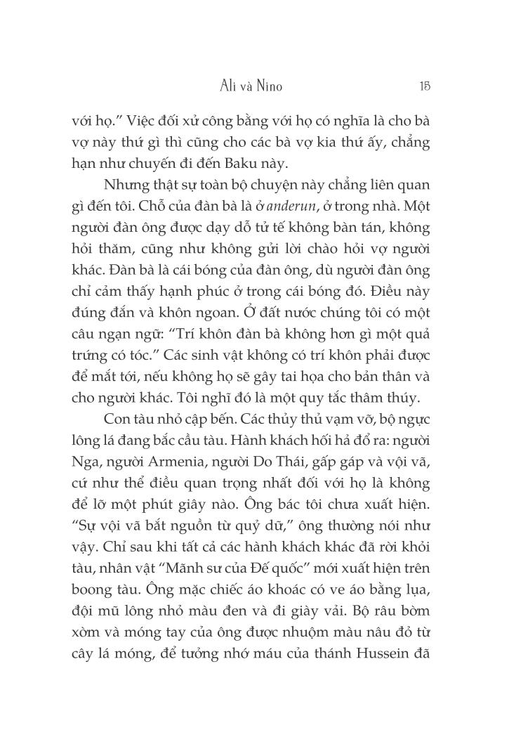 ali và nino