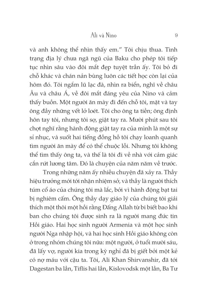 ali và nino