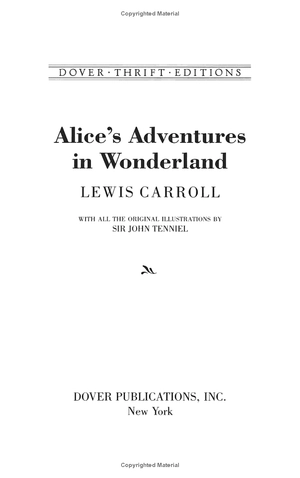 alice in wonderland
