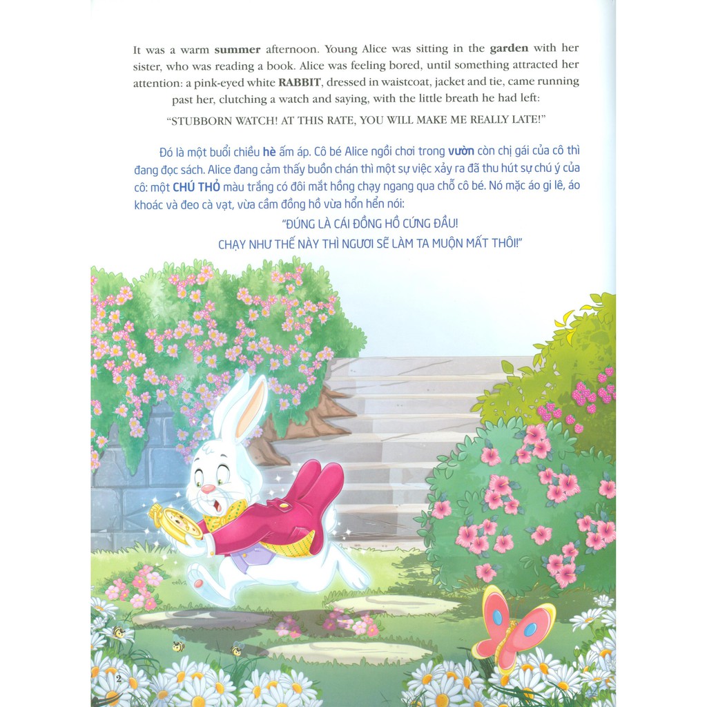 Alice Lac Vao Xu So Than Tien (Song Ngu Anh - Viet)