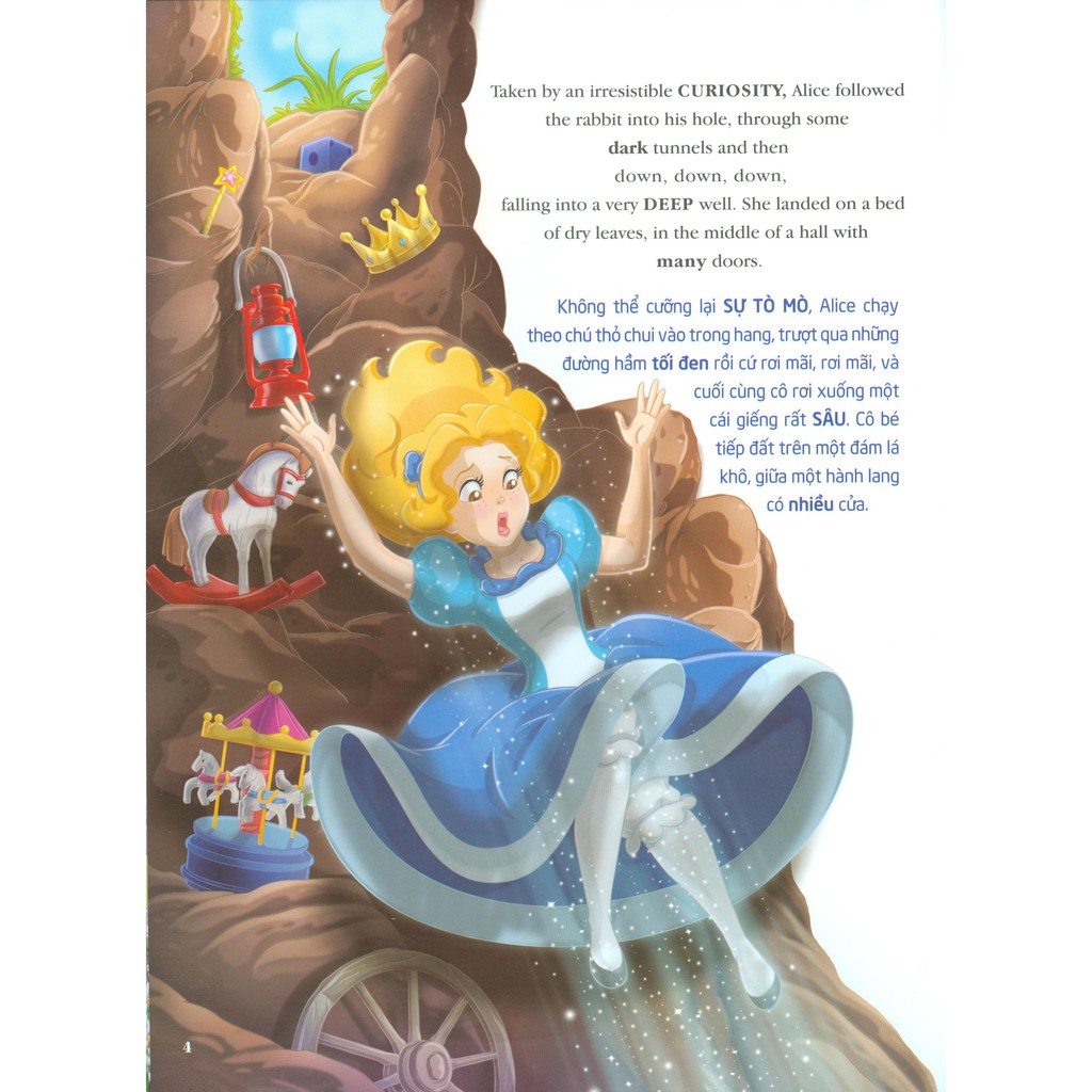 Alice Lac Vao Xu So Than Tien (Song Ngu Anh - Viet)