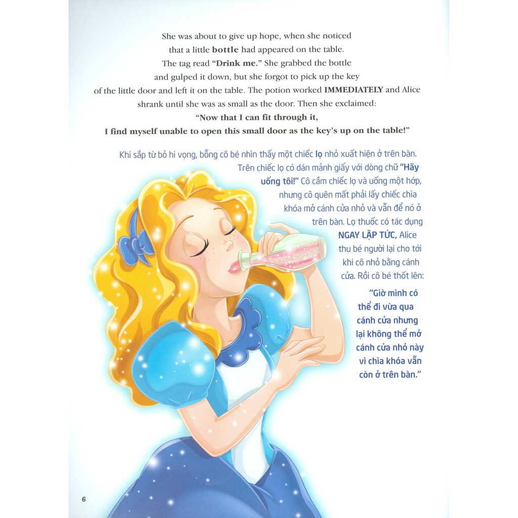 Alice Lac Vao Xu So Than Tien (Song Ngu Anh - Viet)