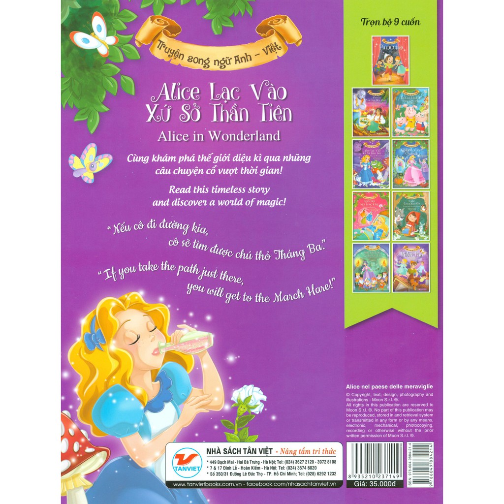 Alice Lac Vao Xu So Than Tien (Song Ngu Anh - Viet)