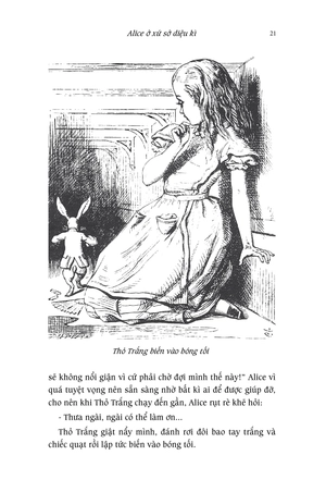 alice ở xứ sở diệu kì và alice ở xứ sở trong gương