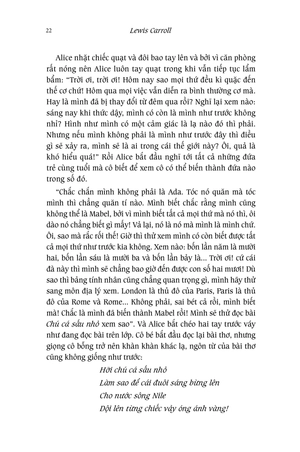 alice ở xứ sở diệu kì và alice ở xứ sở trong gương