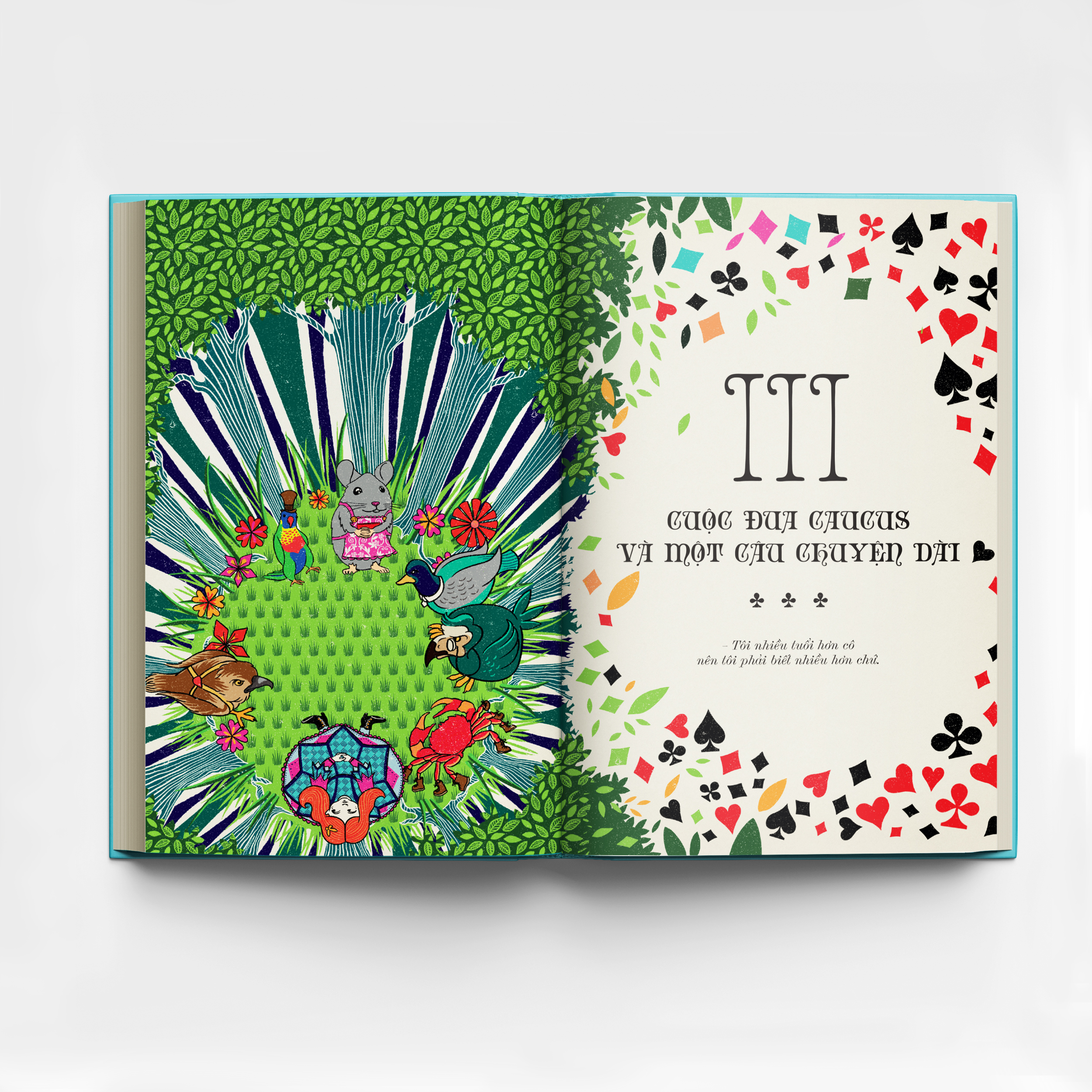 alice ở xứ sở diệu kì và alice ở xứ sở trong gương (bìa cứng)