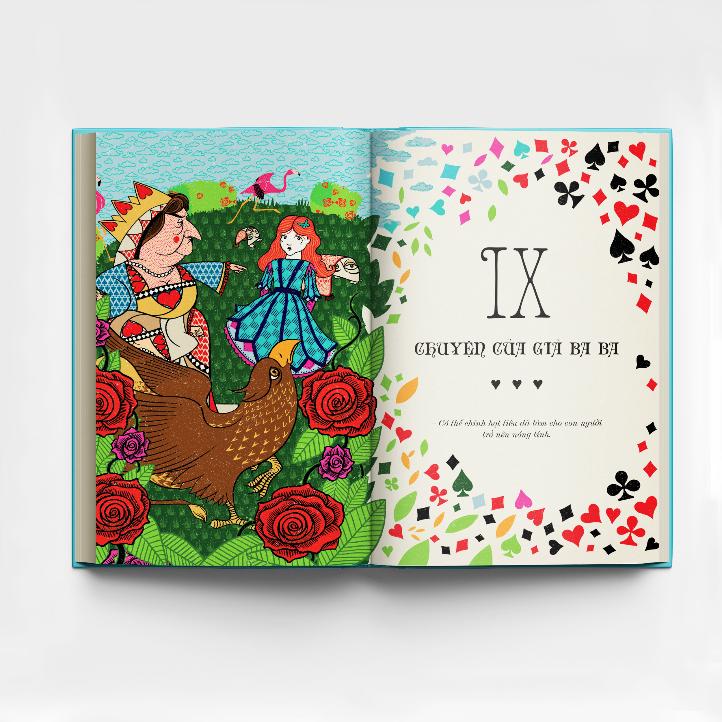 alice ở xứ sở diệu kì và alice ở xứ sở trong gương (bìa cứng)