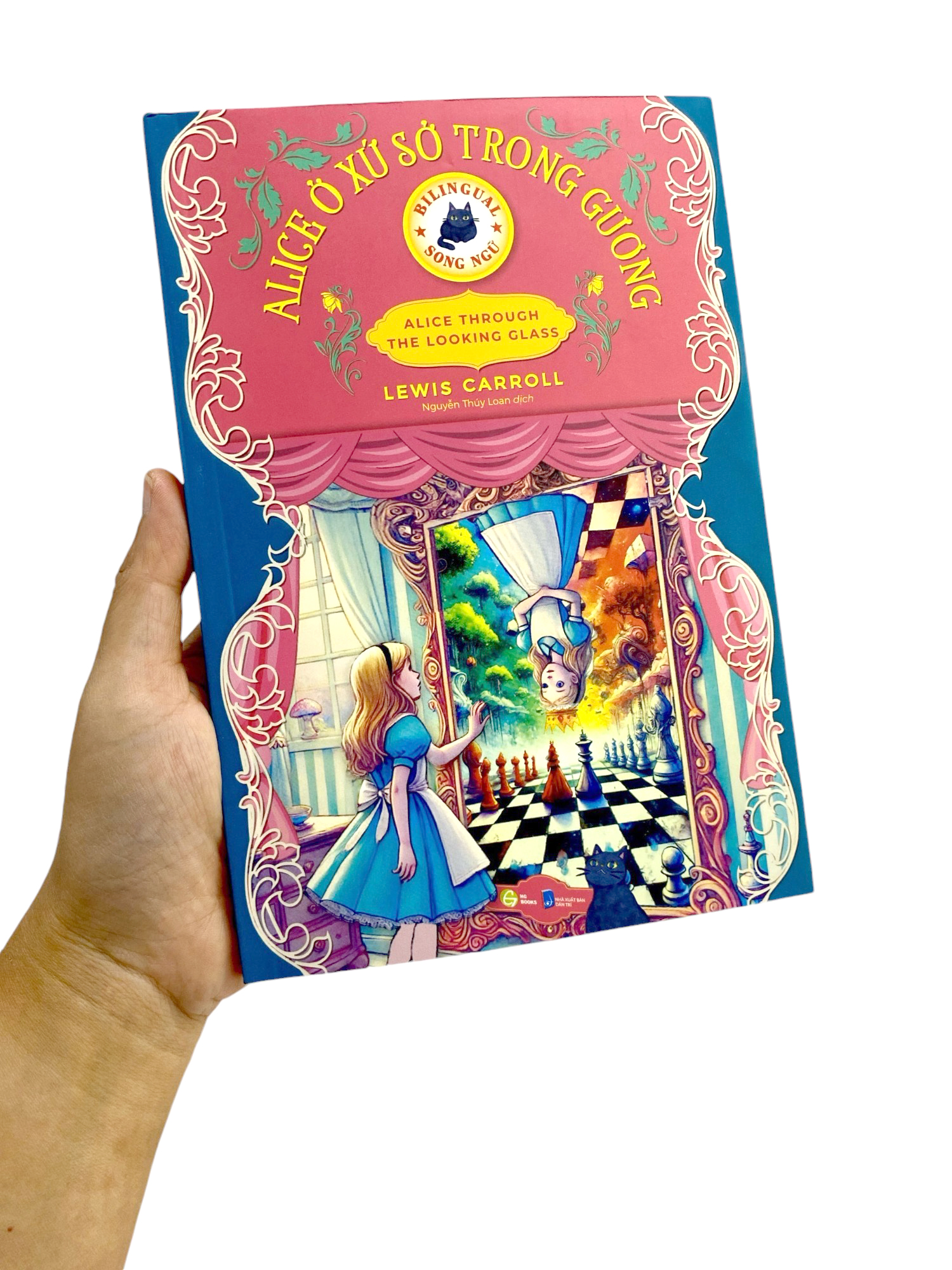 alice ở xứ sở trong gương - song ngữ
