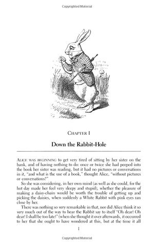 alice's adventures in wonderland