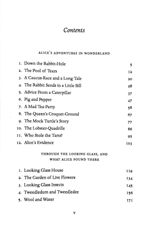 alice's adventures in wonderland and through the looking glass