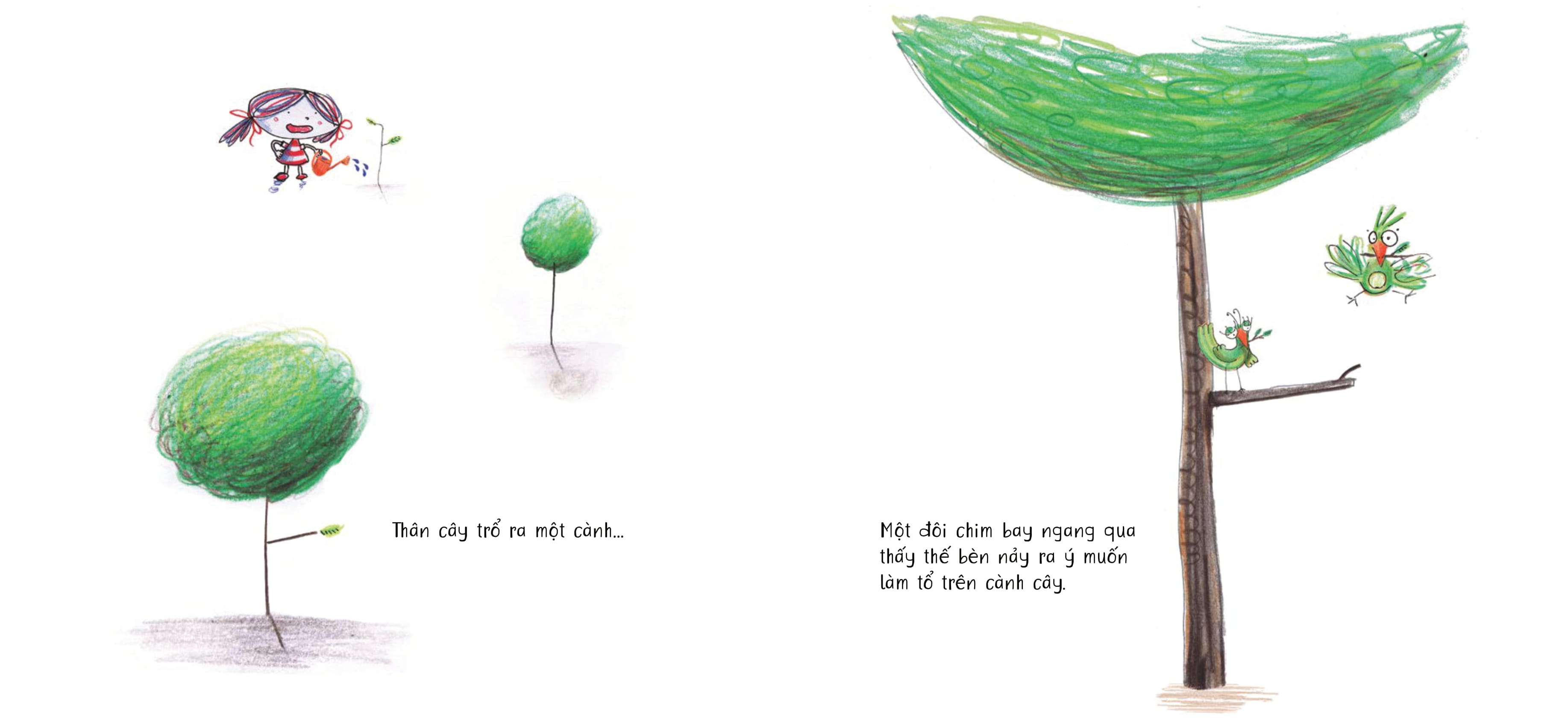 alina hiếu kì - thêm một cái cây, có gì ghê đây?