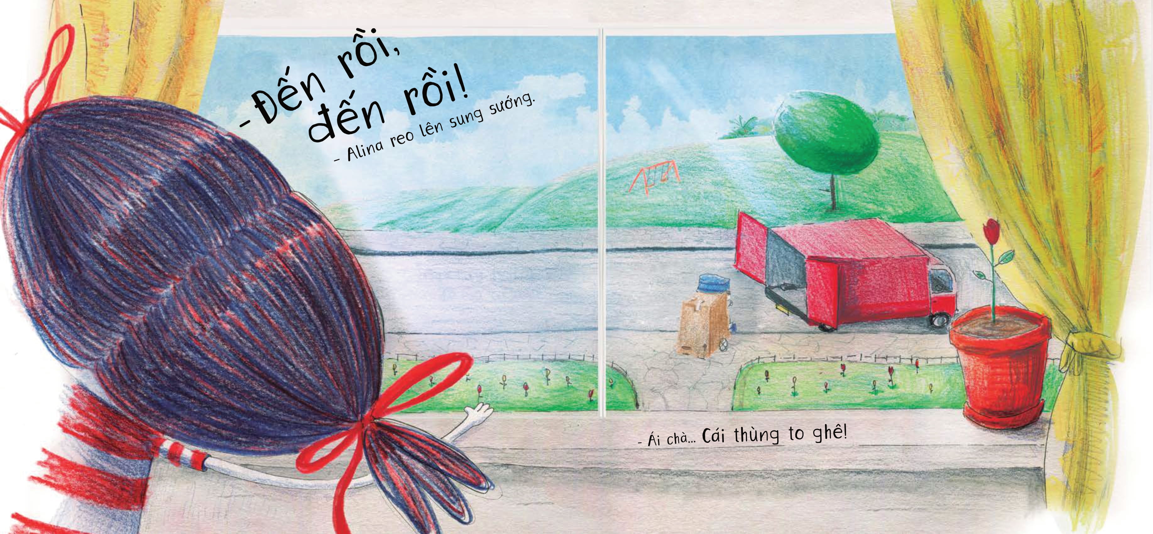 alina hiếu kì - thêm một cái thùng, biết dùng làm gì?