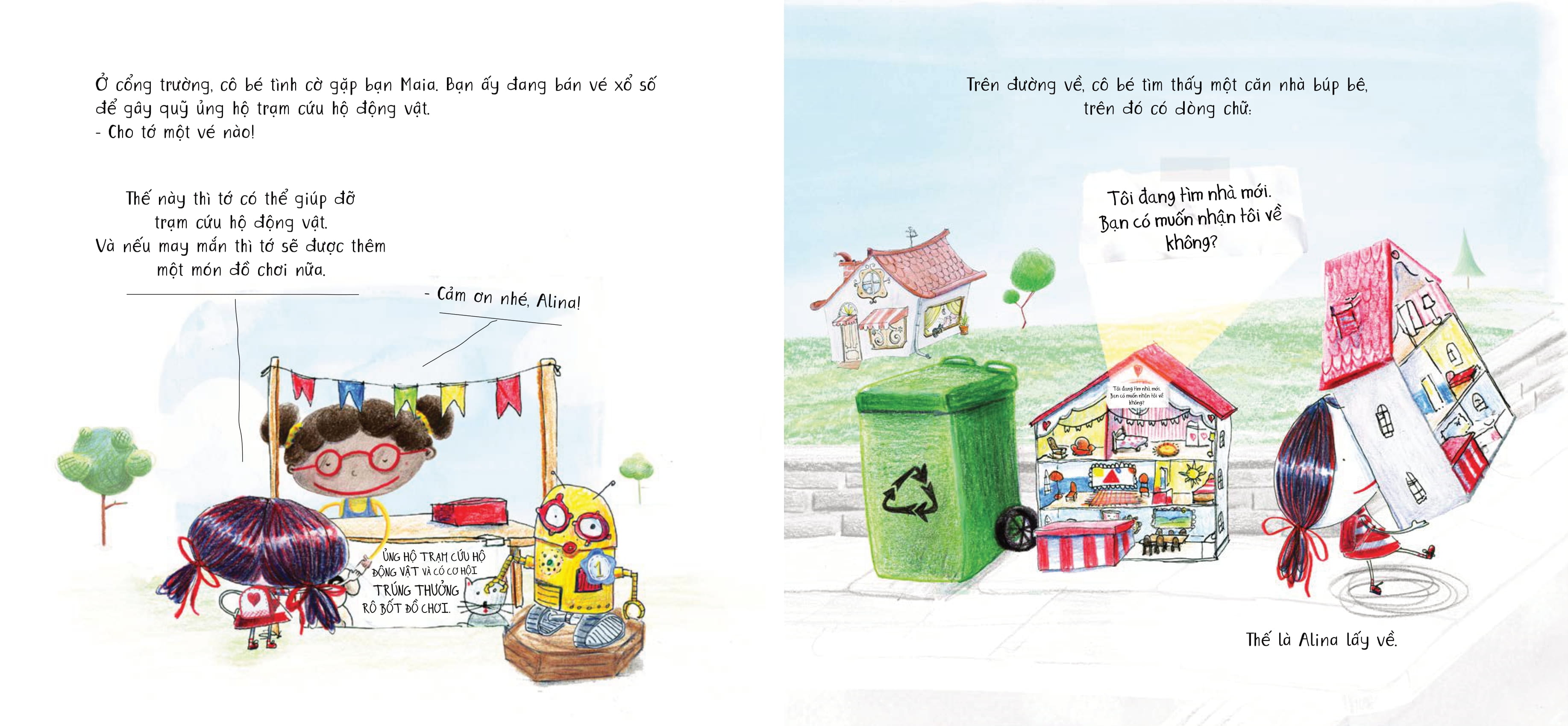 alina hiếu kì - thêm một món đồ, liệu còn đủ chỗ?