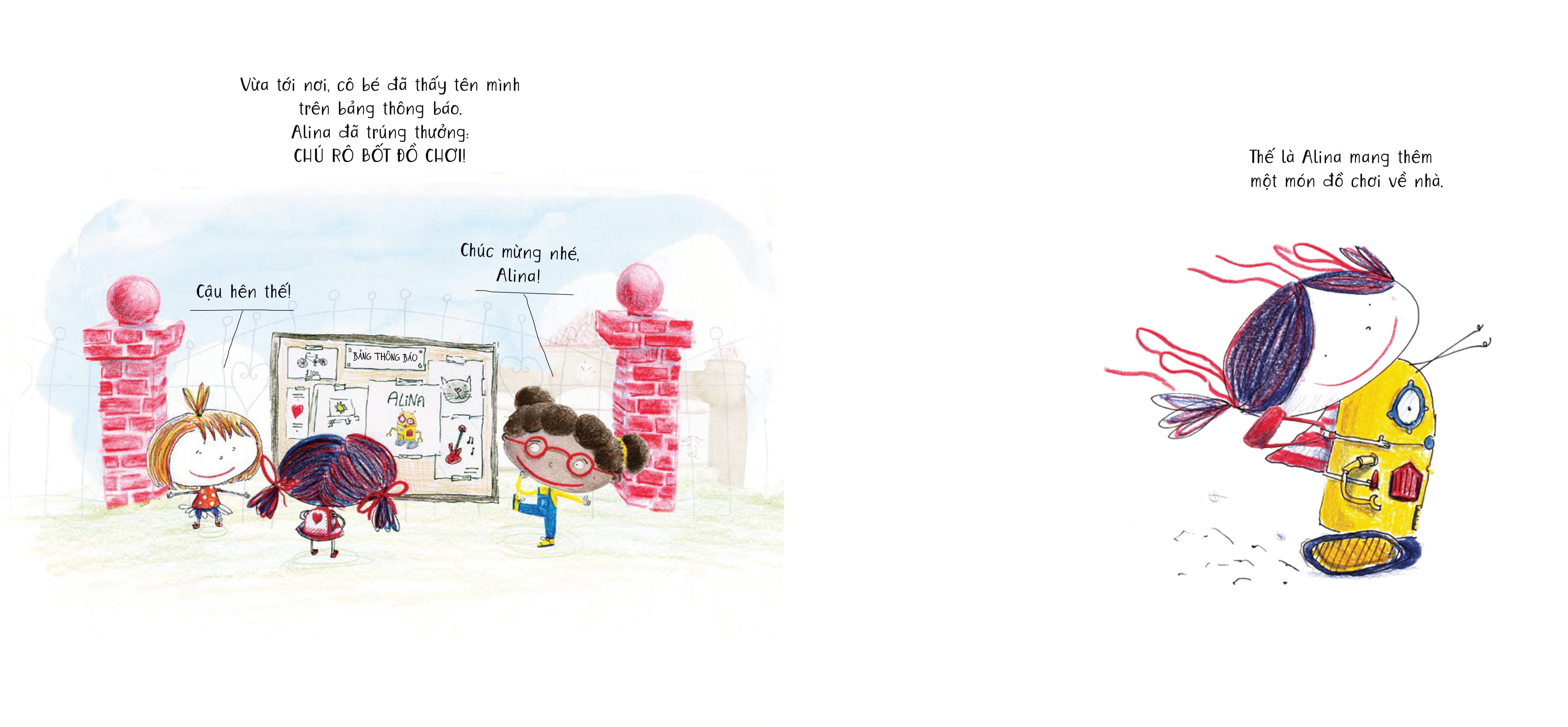 alina hiếu kì - thêm một món đồ, liệu còn đủ chỗ?