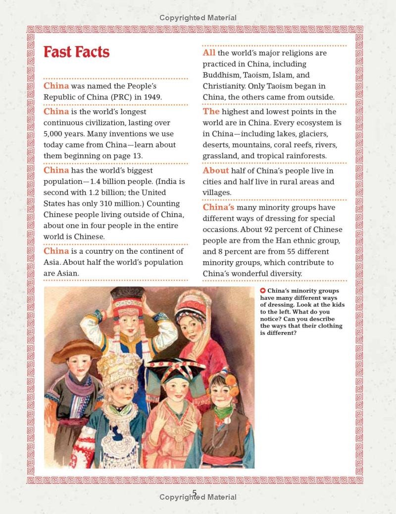 All About China: Stories, Songs, Crafts and Games for Kids