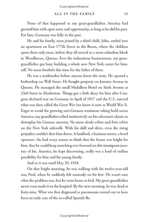 all in the family - the trumps and how we got this way