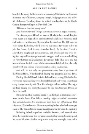 all in the family - the trumps and how we got this way