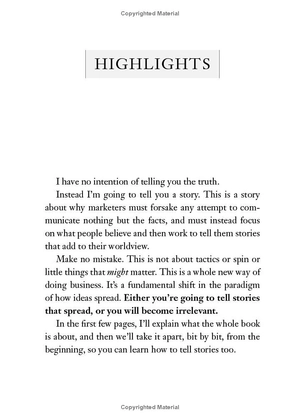 all marketers are liars