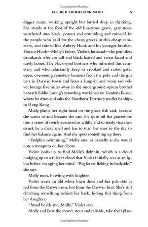 all our shimmering skies