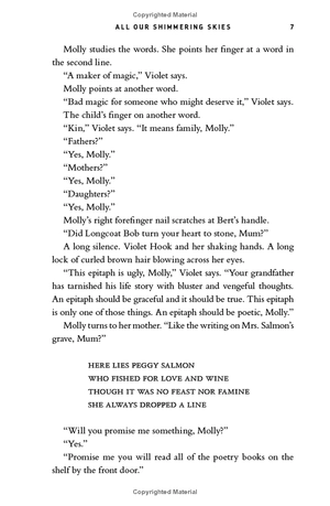 all our shimmering skies