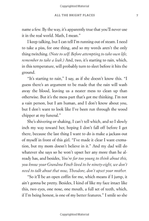 all the bright places: film tie-in