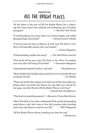 all the bright places: film tie-in