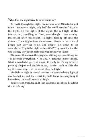 all the lovers in the night