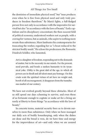 all things are too small - essays in praise of excess