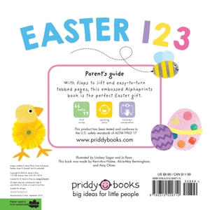 alphaprints: easter 123: lift the flaps in every scene